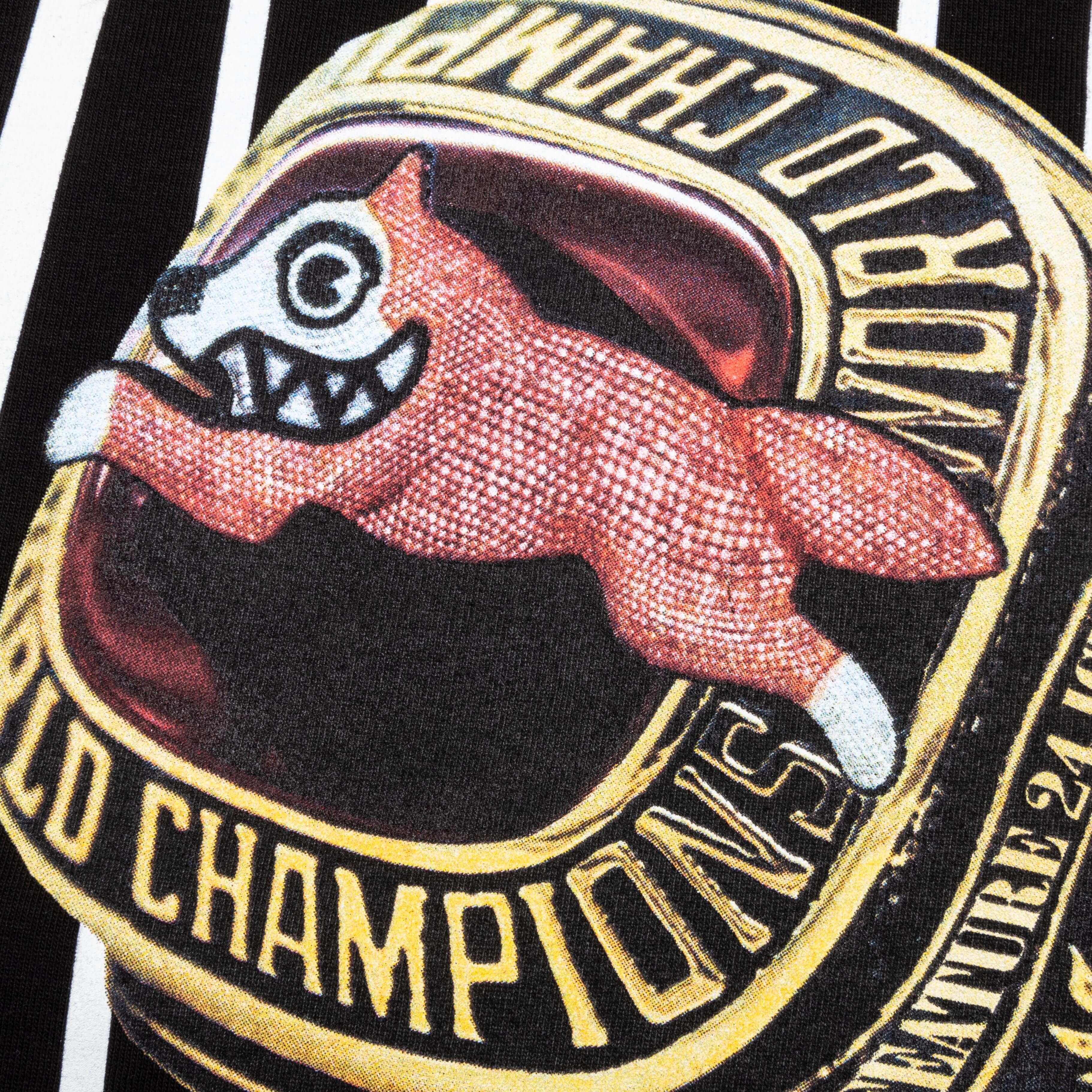 Feature x Icecream Rings Short Sleeve Tee Black