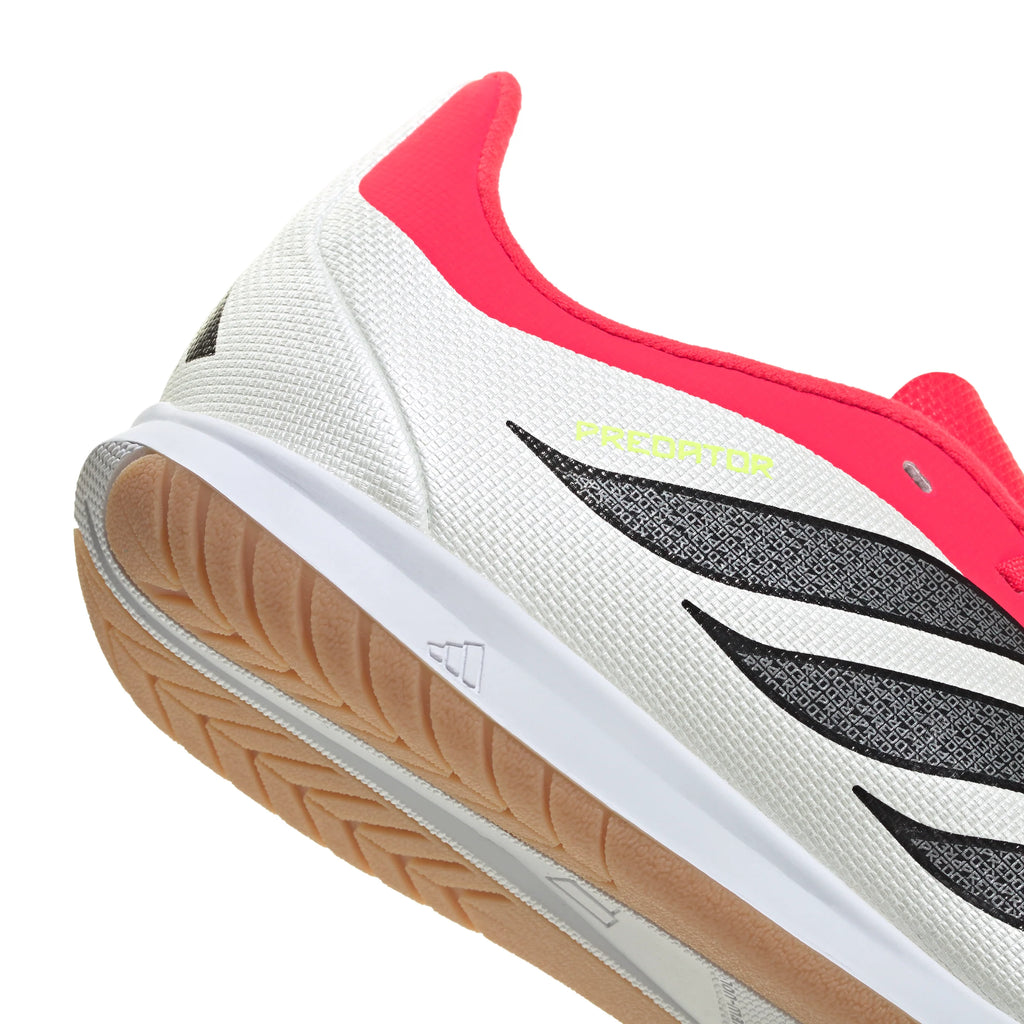 adidas Predator Club Sala IN Indoor Youth Soccer Shoes Red Black White