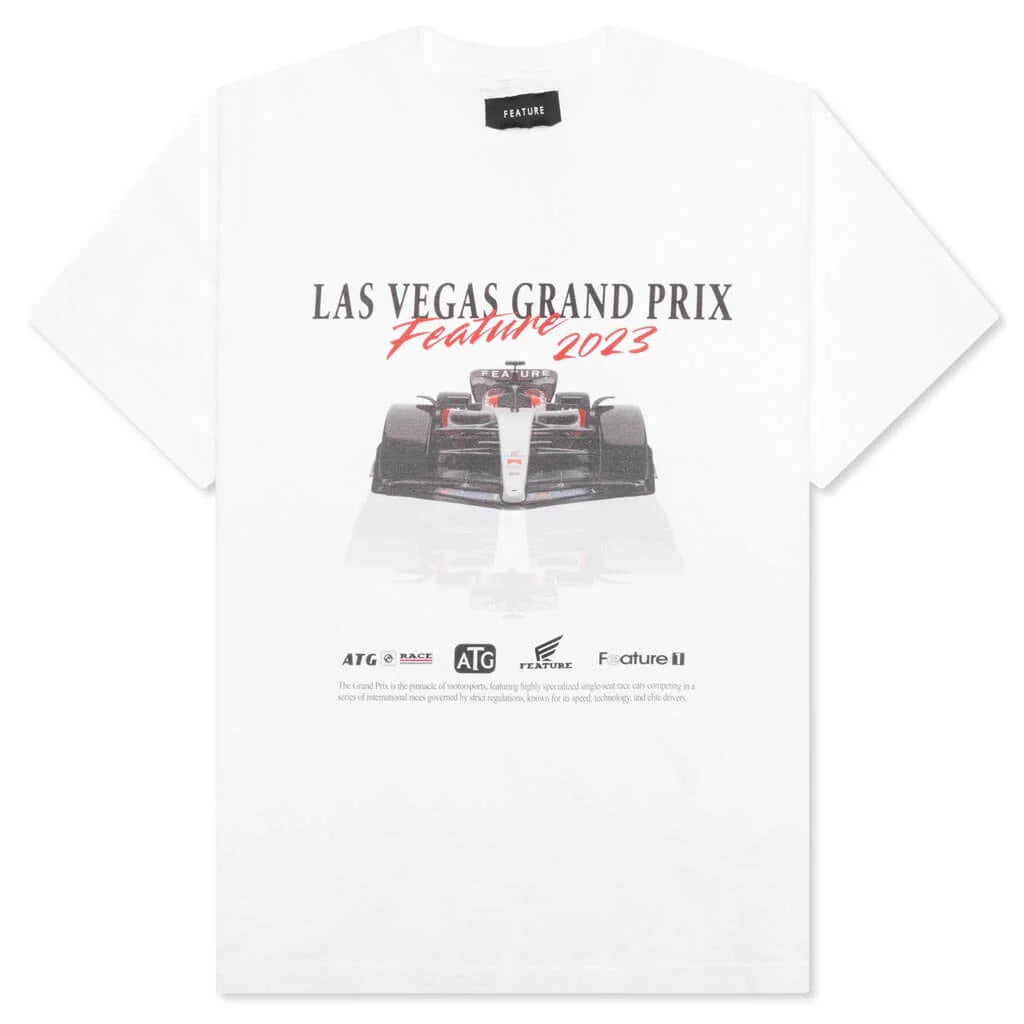 Grand Prix Tee White
