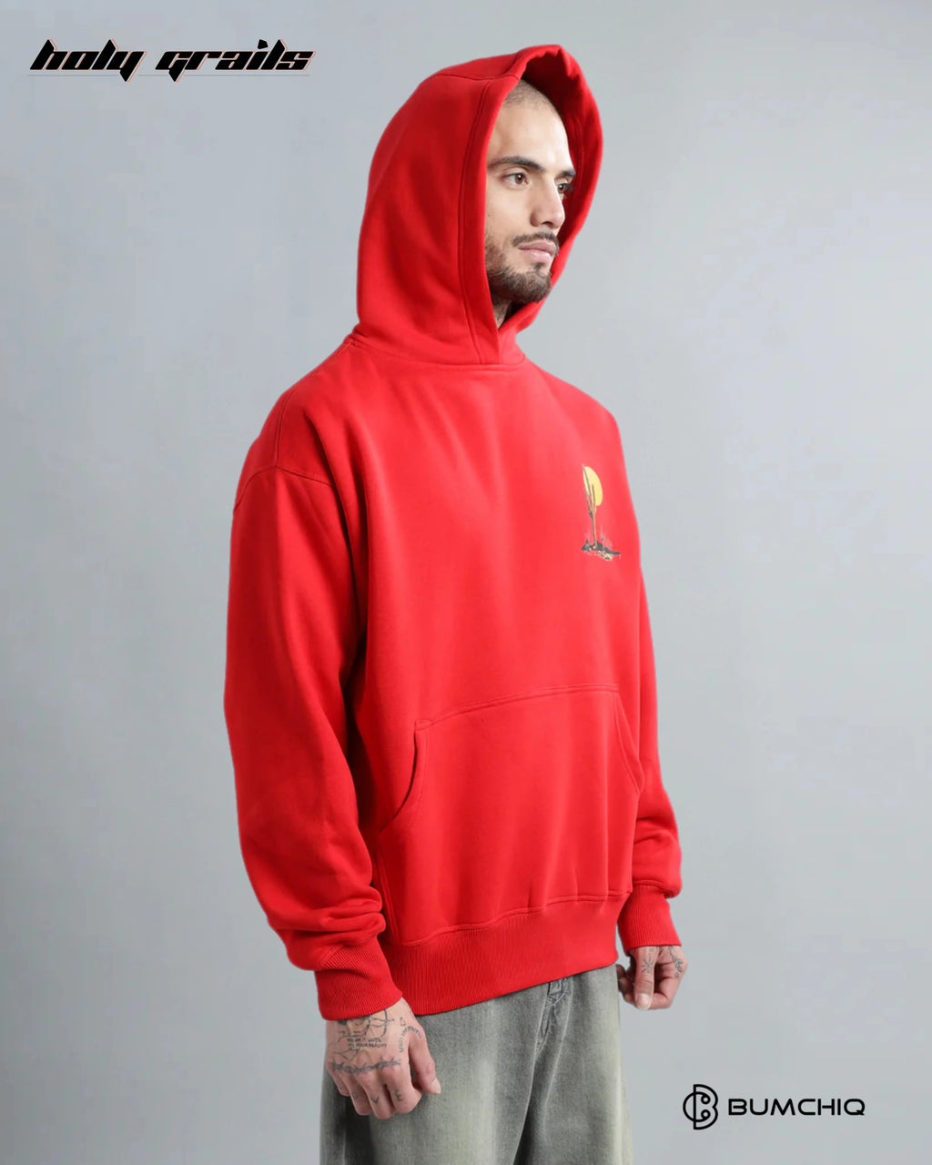 Desert Drifters Red Hoodie HG x Bumchiq