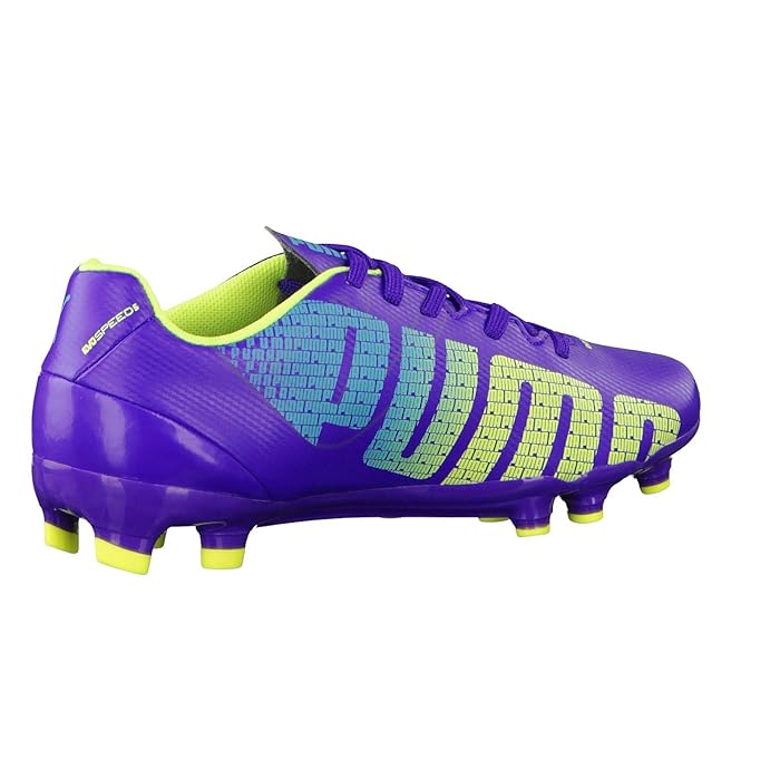 PUMA evoSPEED 53 FG JR Purple Yellow