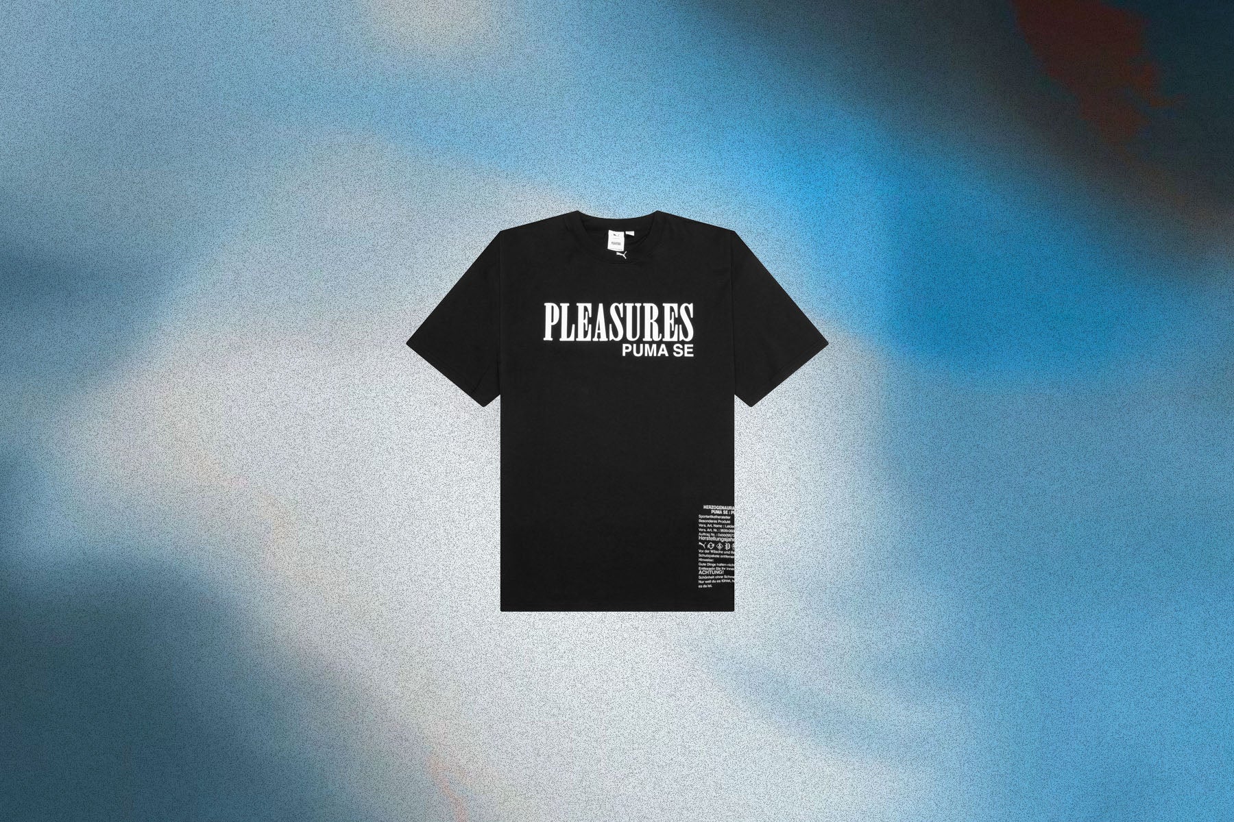 Puma x Pleasures Typo Tee Black
