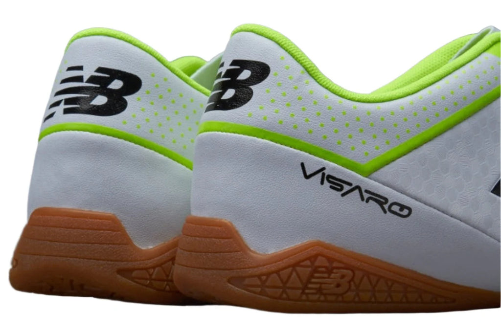 New Balance Visaro Control IN Indoor Soccer Shoes White Tonix