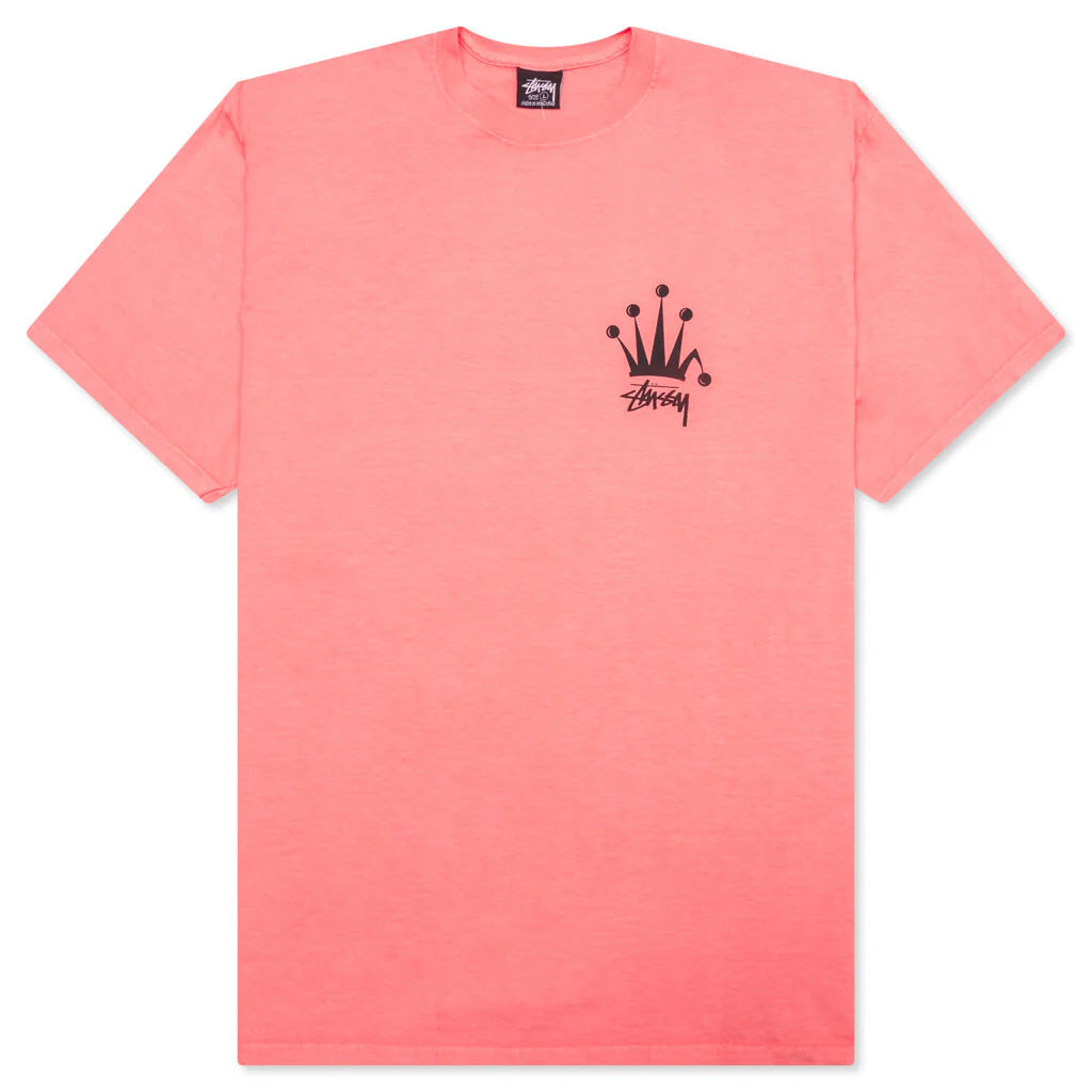 Regal Crown Pigment Dyed Tee Coral
