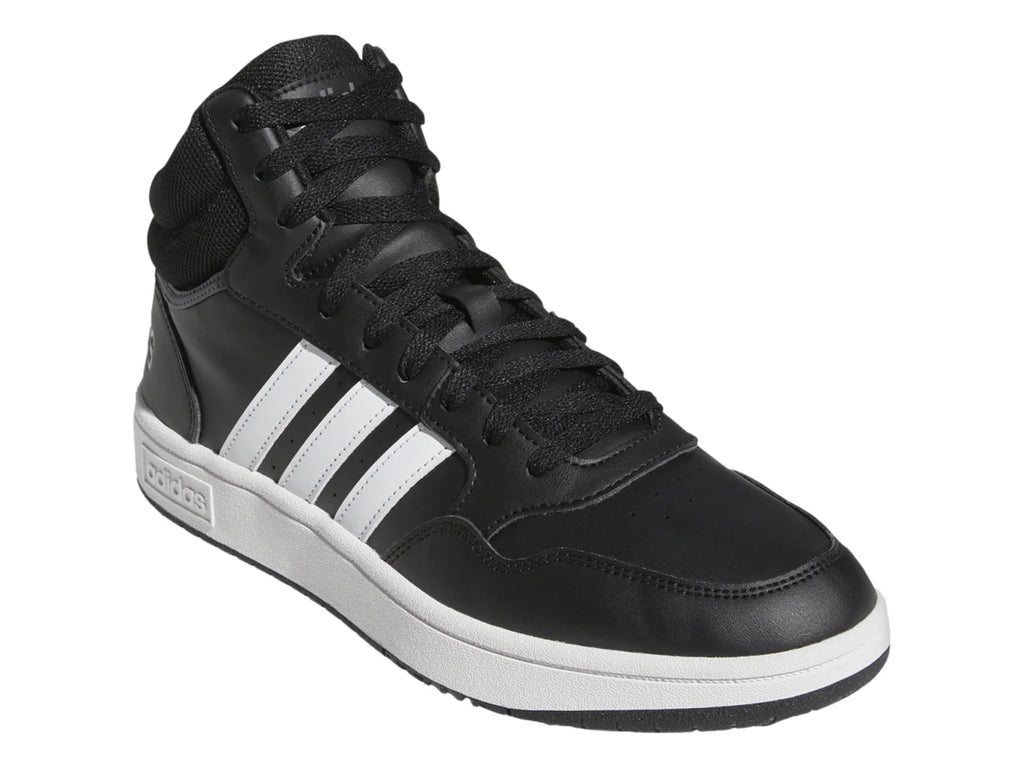 Tenis Adidas Hoops 30 Mid Negro y Blanco para Hombre