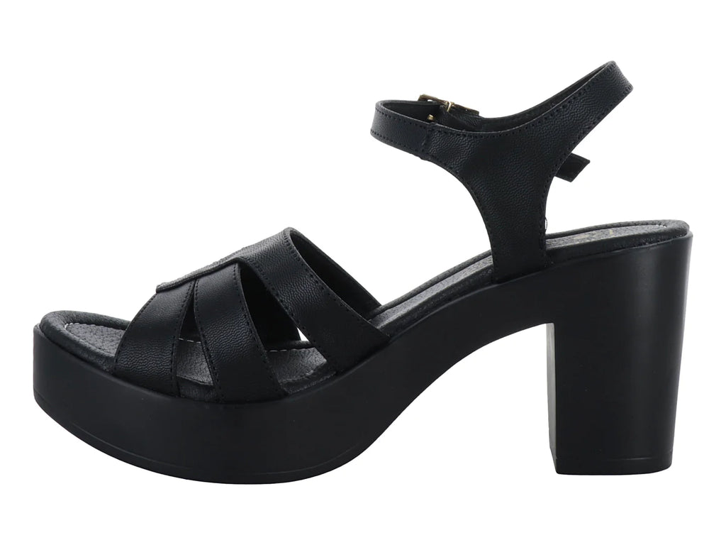 Zapatillas Casuales Luna Rosa Negro para Mujer