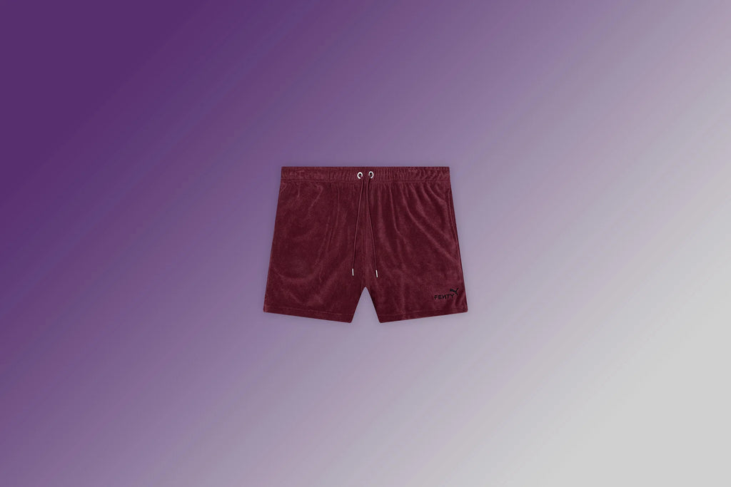 Puma x Fenty Towel Terry Track Short Red