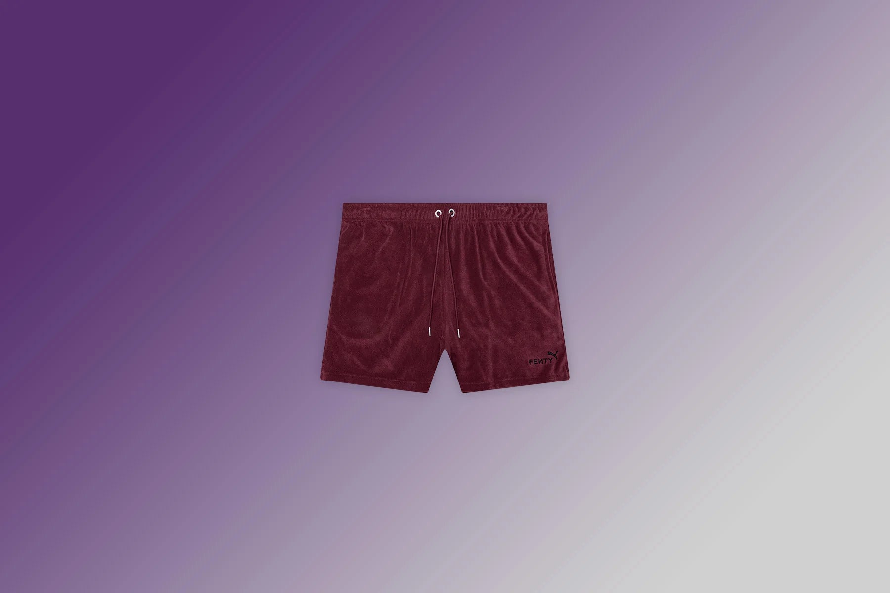 Puma x Fenty Towel Terry Track Short Red