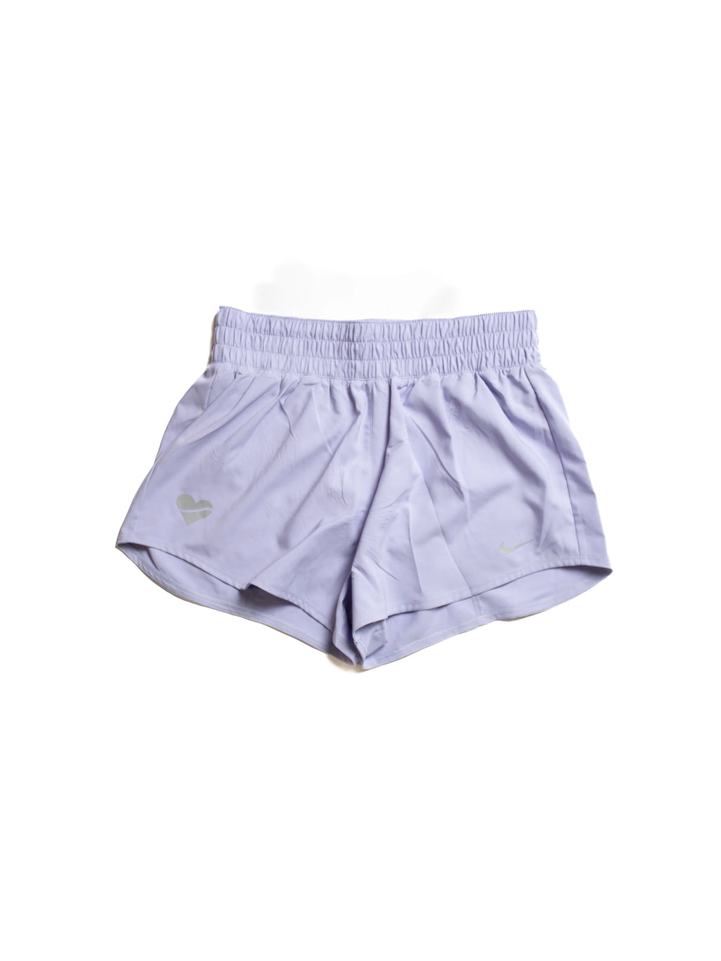Nike Womens Dri FIT Mid Rise 3 Brief Lined Shorts