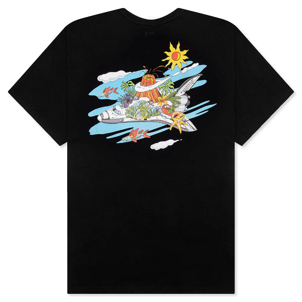 BB In Clouds S S Tee Black