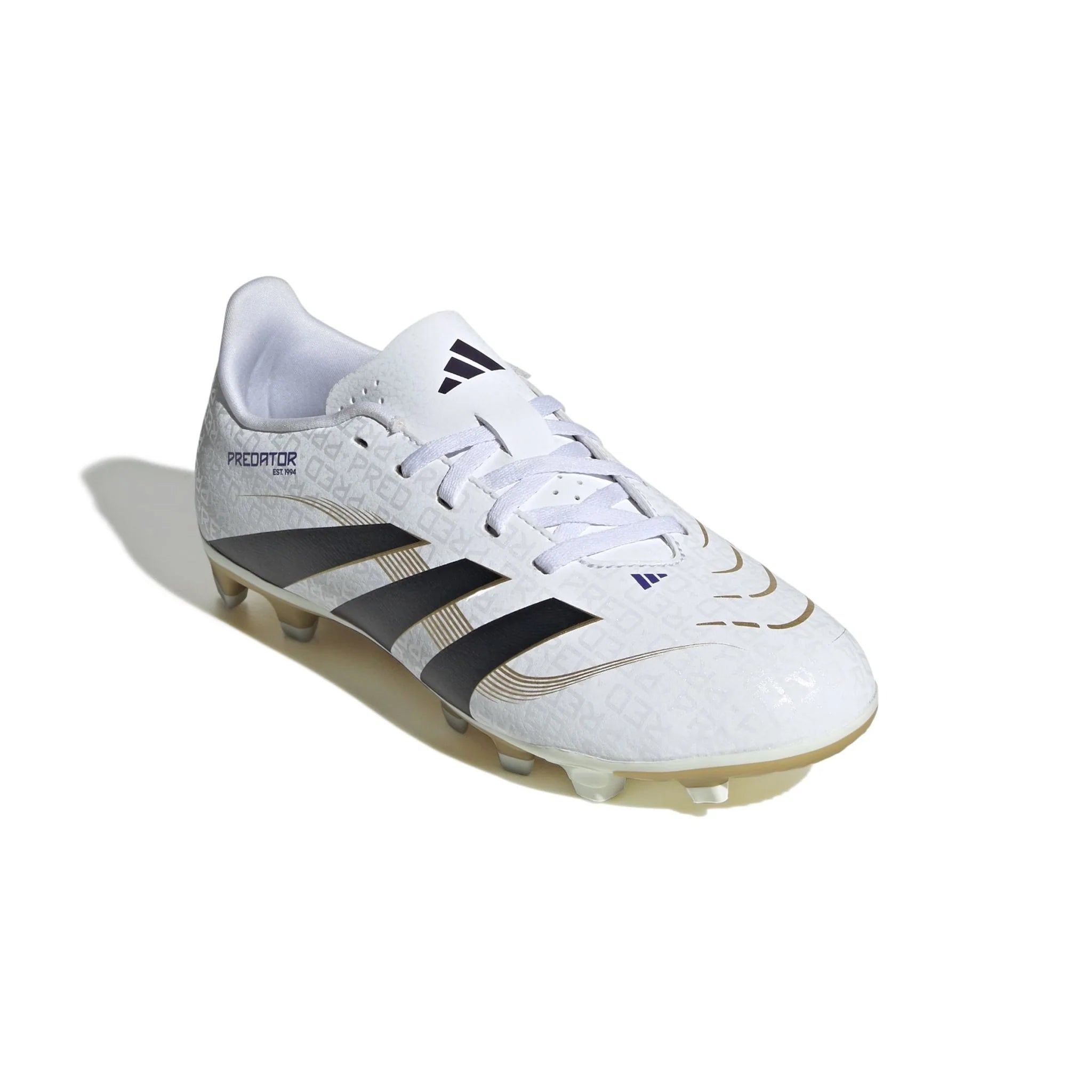 adidas Predator Club Firm Multi Ground Boots Kids White Black
