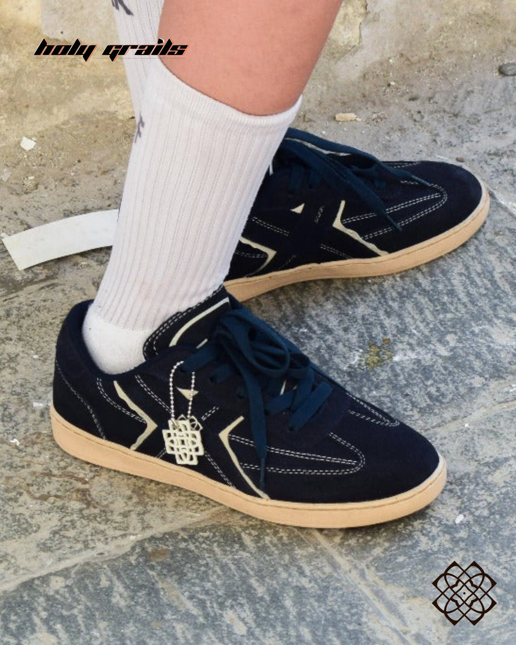 Almast अलमसत Low Navy Blue Sneaker HG x CHRN