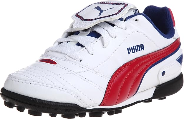 PUMA Esito Finale TT Turf Football Boots White Red Royal