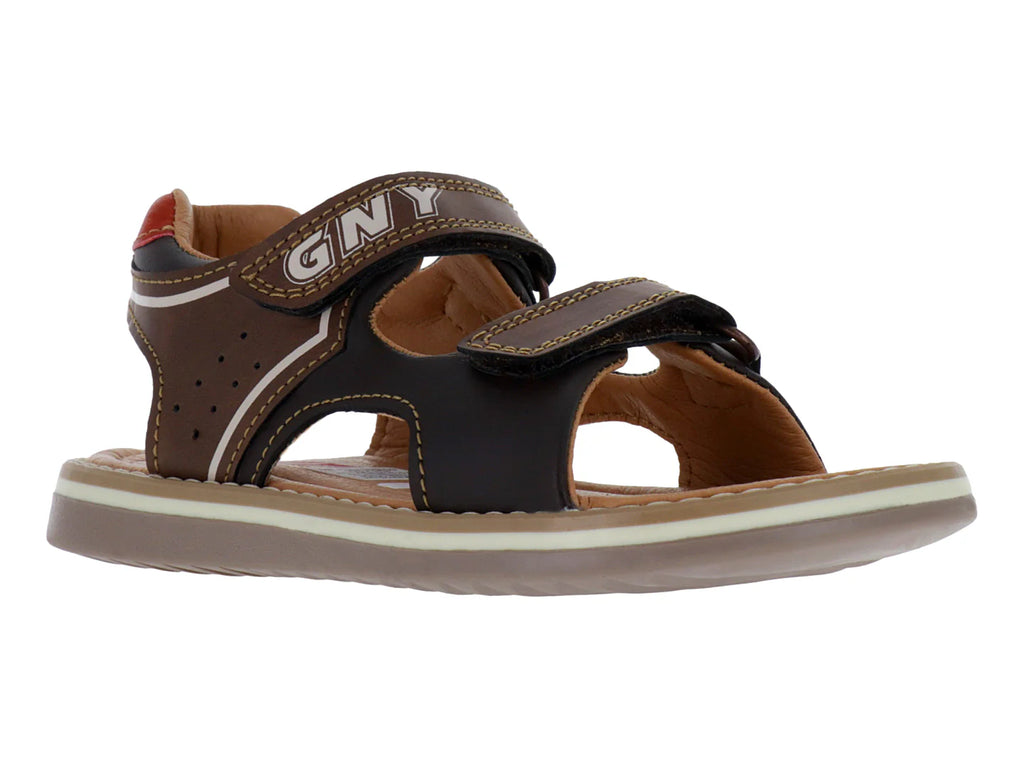 Sandalias Guany Color Chocolate para Niño