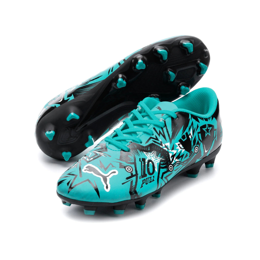 PUMA Ultra Play Christian Pulisic special edition FG AG JR Youth Soccer Cleats Hero Blue Black White