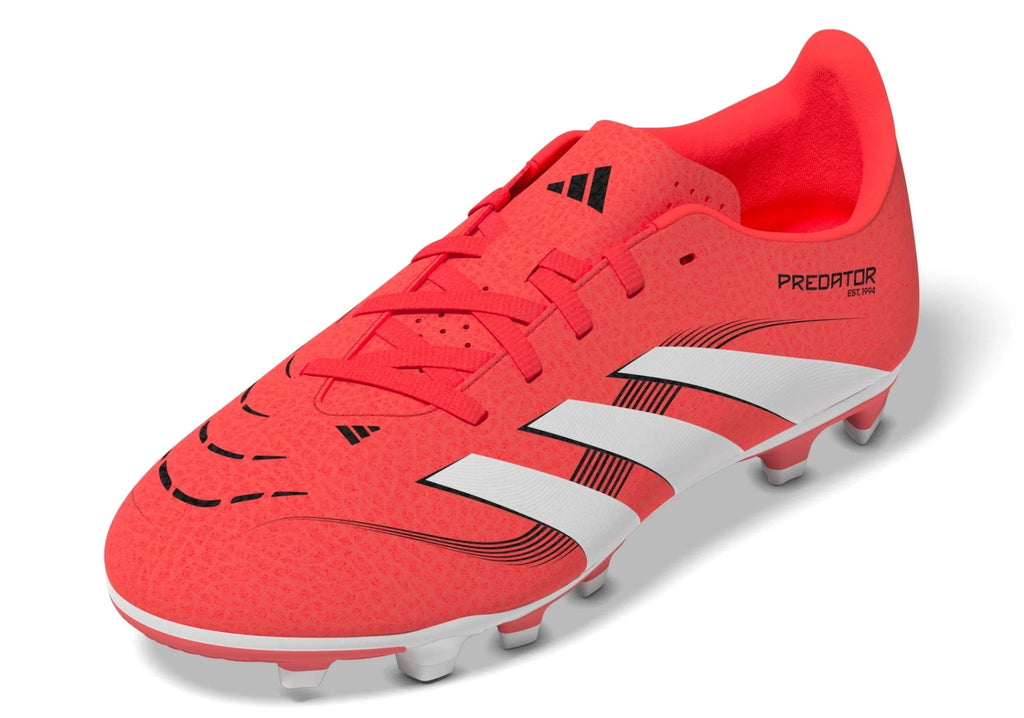 adidas Predator Club Firm Multi Ground Boots Junior Red White