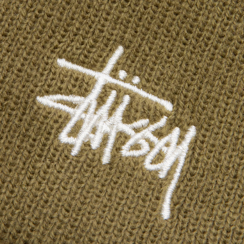Basic Skullcap Beanie Light Olive
