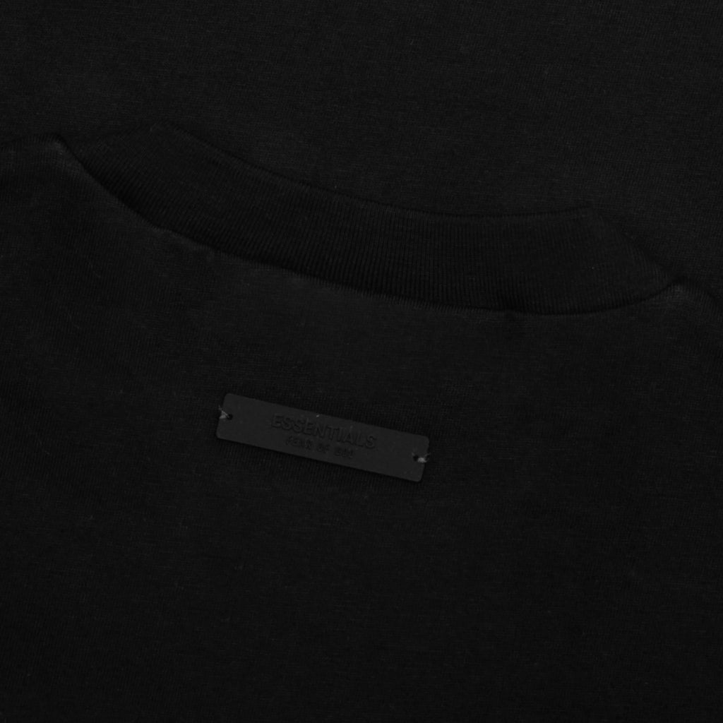 Kids Jersey Crewneck Tee Black