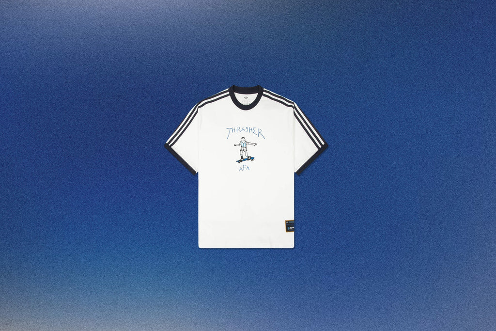adidas Originals x Thrasher x AFA Argentina Tee 1 Core White
