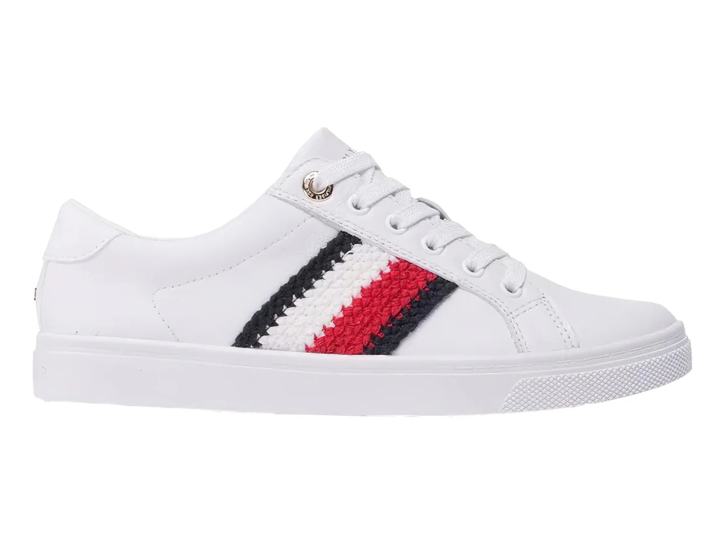 Tenis Tommy Hilfiger Corporate Cupsole Blancos para Mujer