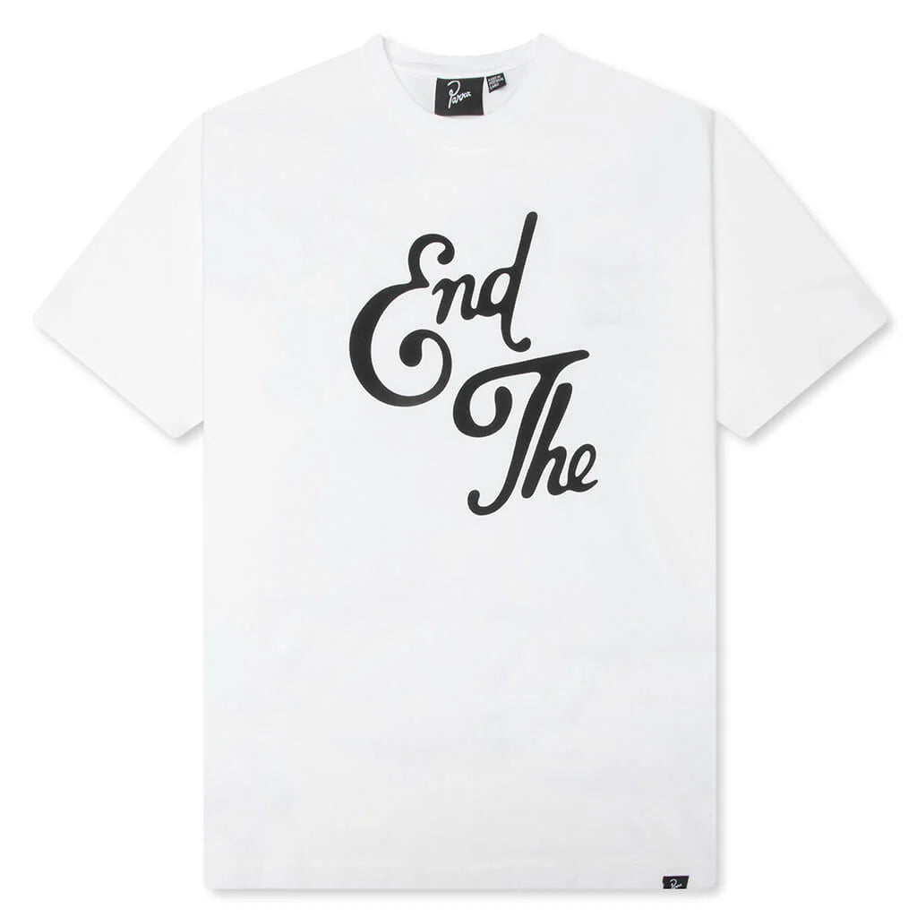 End The Loungechair T Shirt White