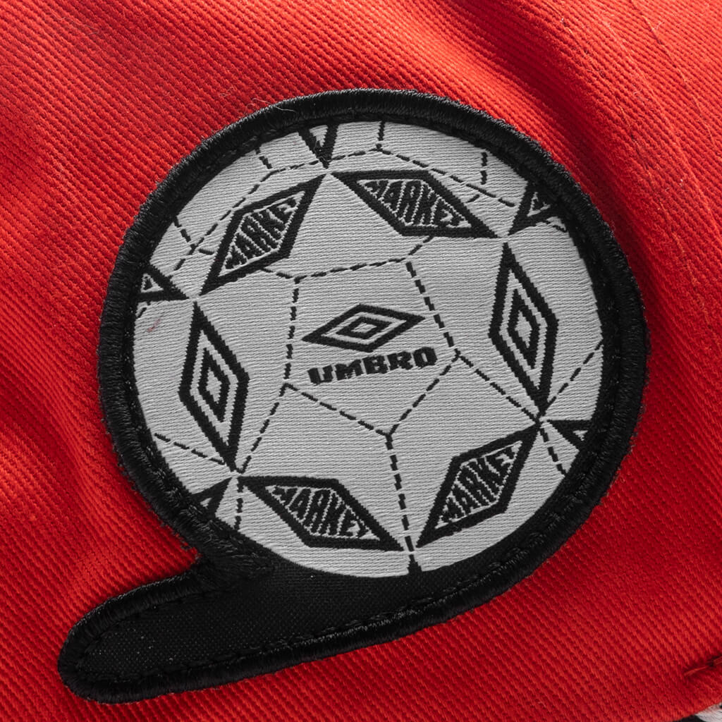 Umbro x Market Structure Adjustable Hat Vermillion