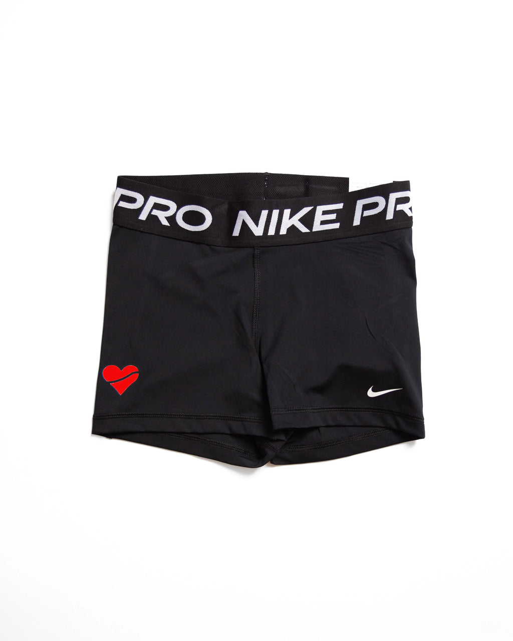Nike Womens Pro 3 Heart Shorts