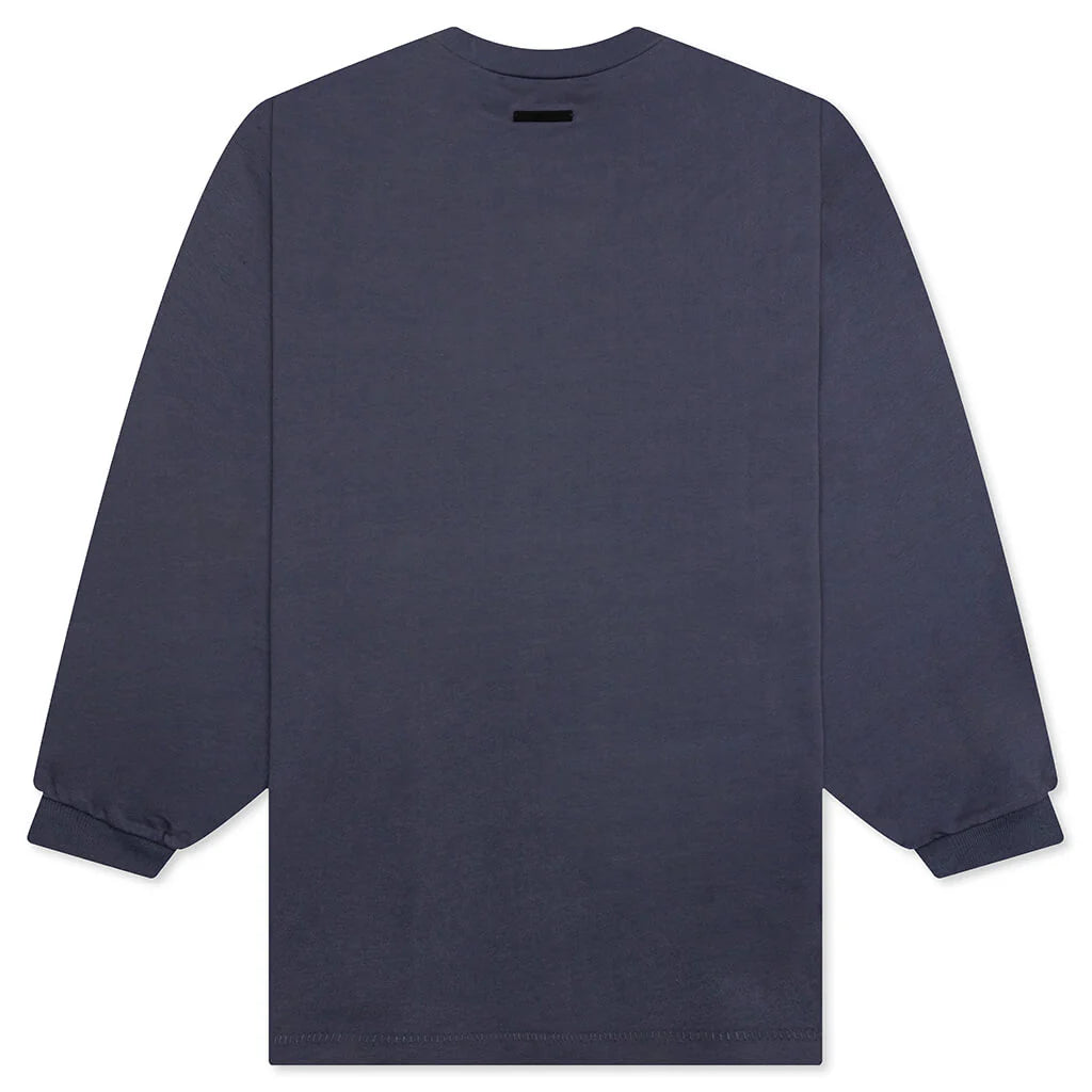 Jersey Long Sleeve Tee Marine