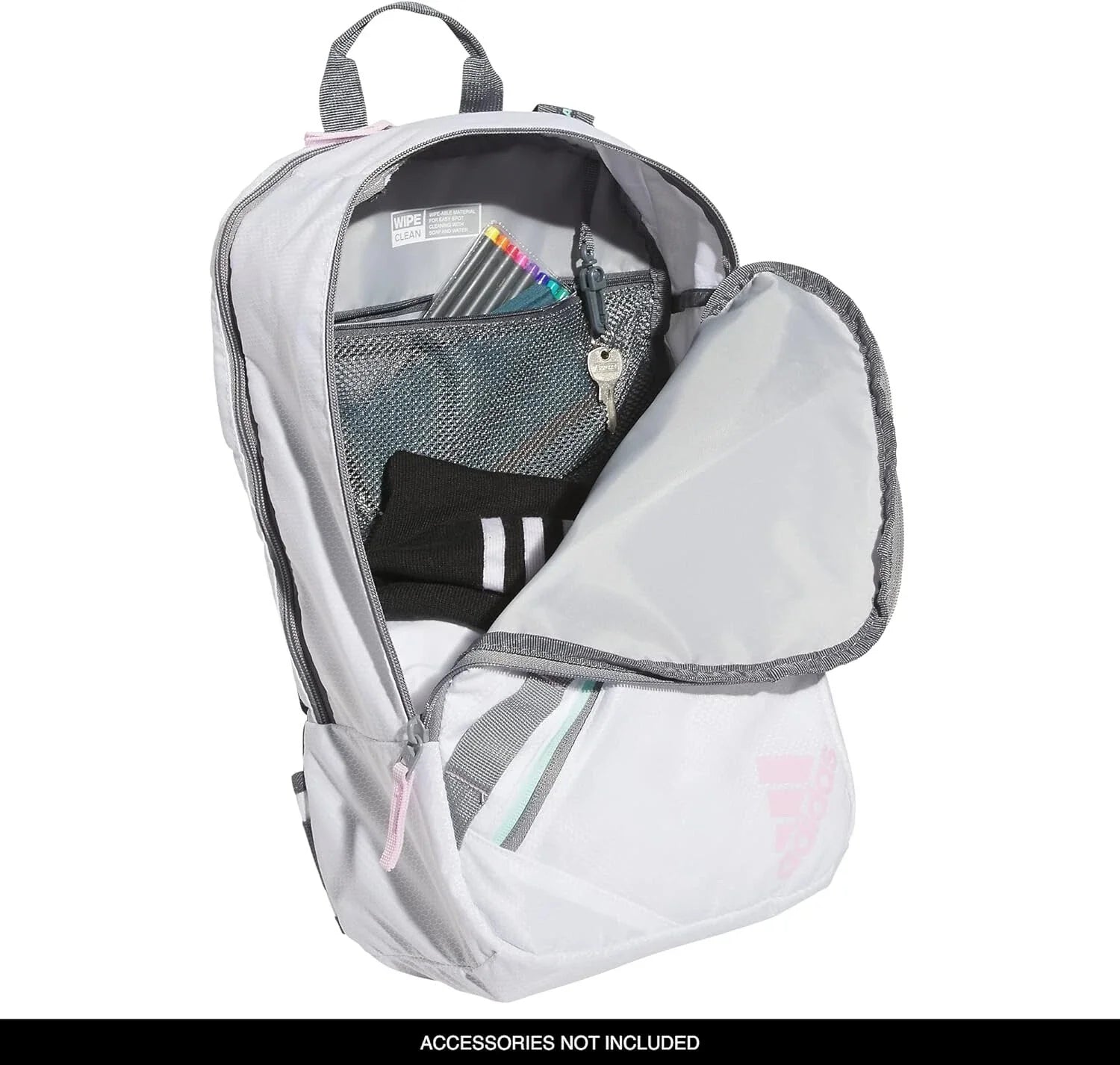 adidas Prime Sling Backpack White Grey
