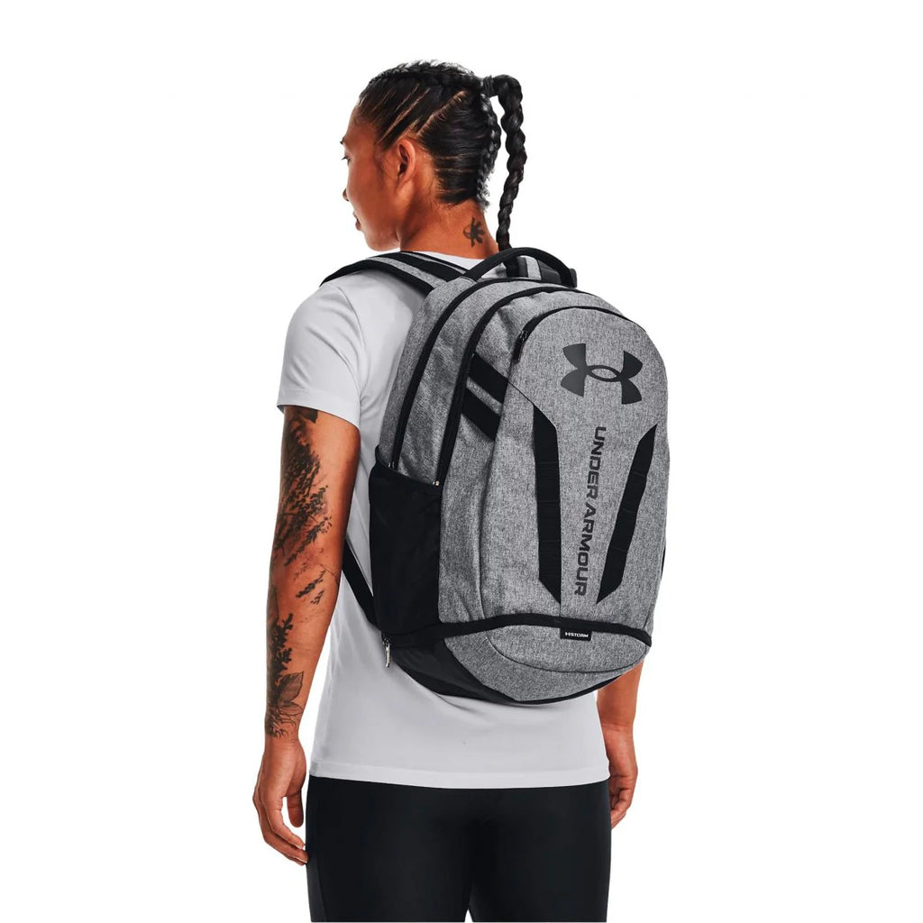 Under Armour Hustle 50 Backpack Gray Bl
