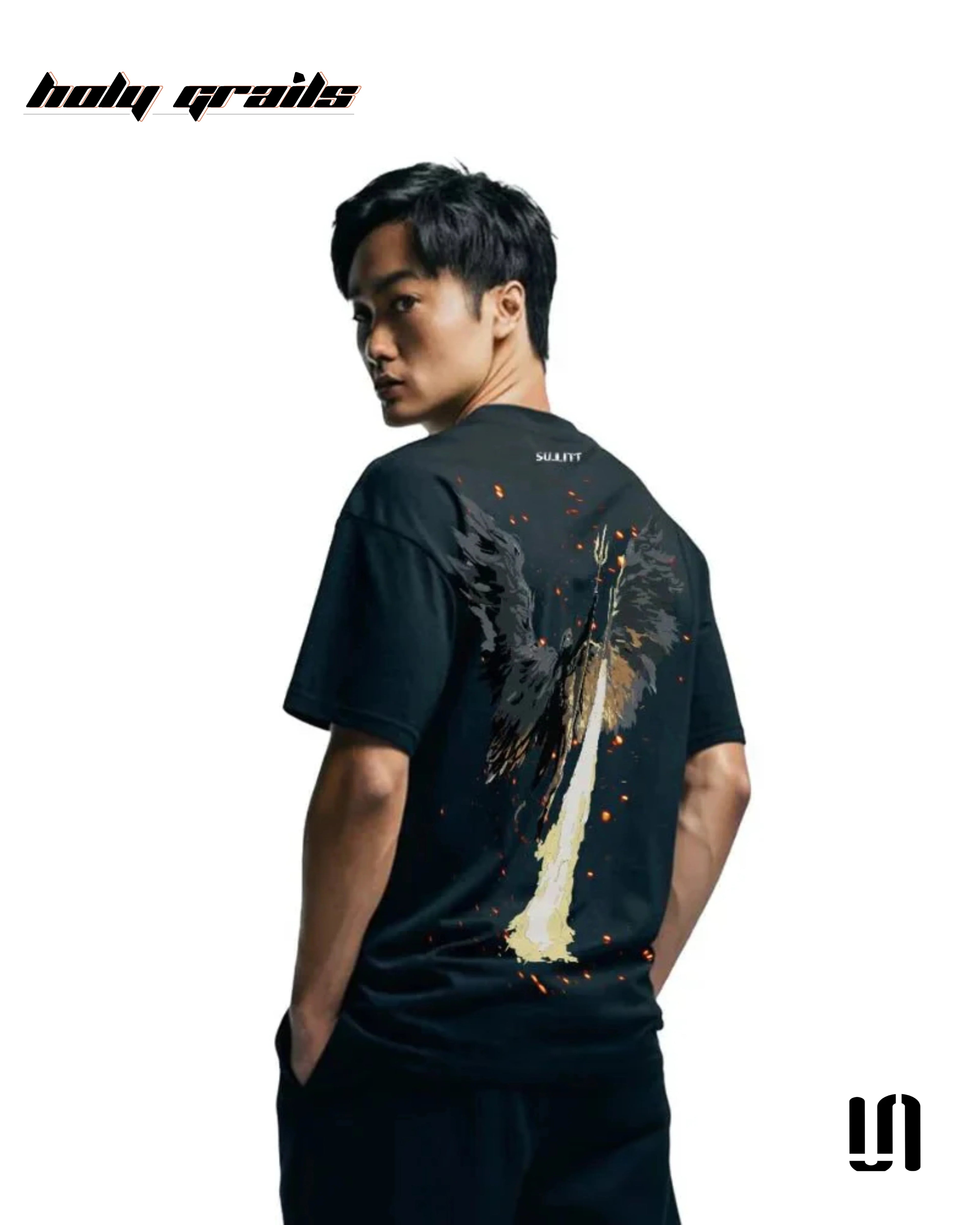 Pyro Black Oversized Tee HG x Sullitt