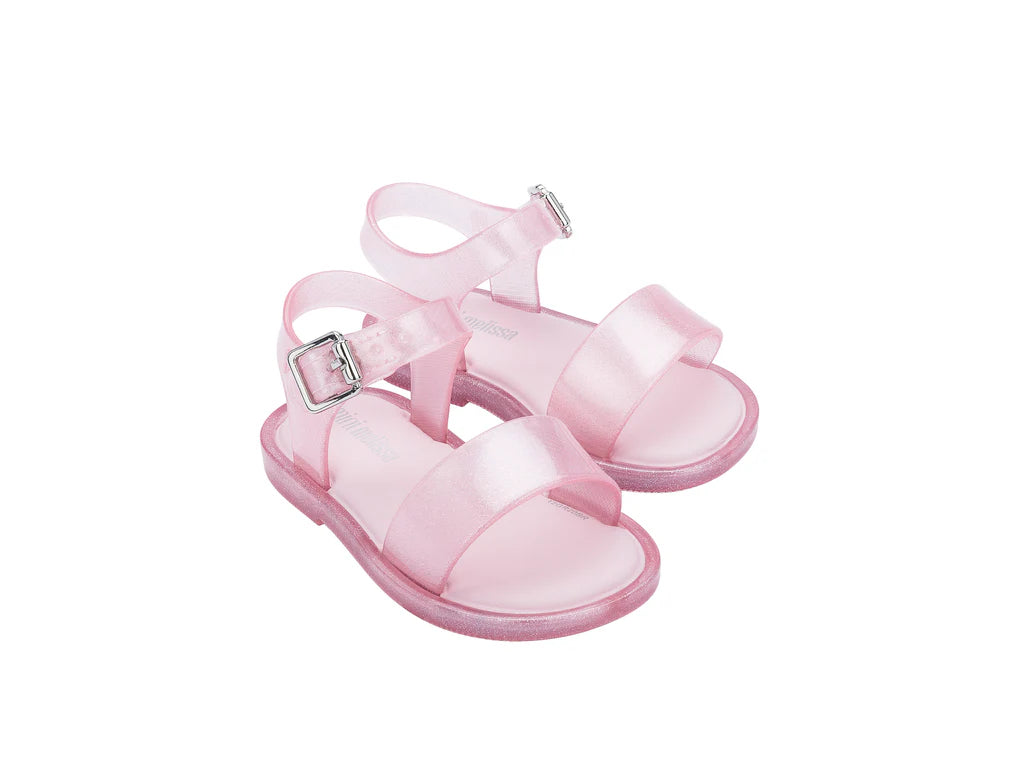Sandalias Mini Melissa Rosa para Niña