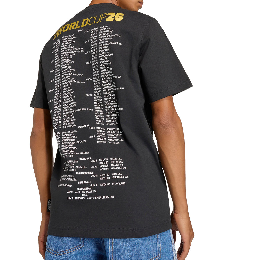 FIFA World Cup 26 World Cup Tour Mens Soccer T Shirt Black