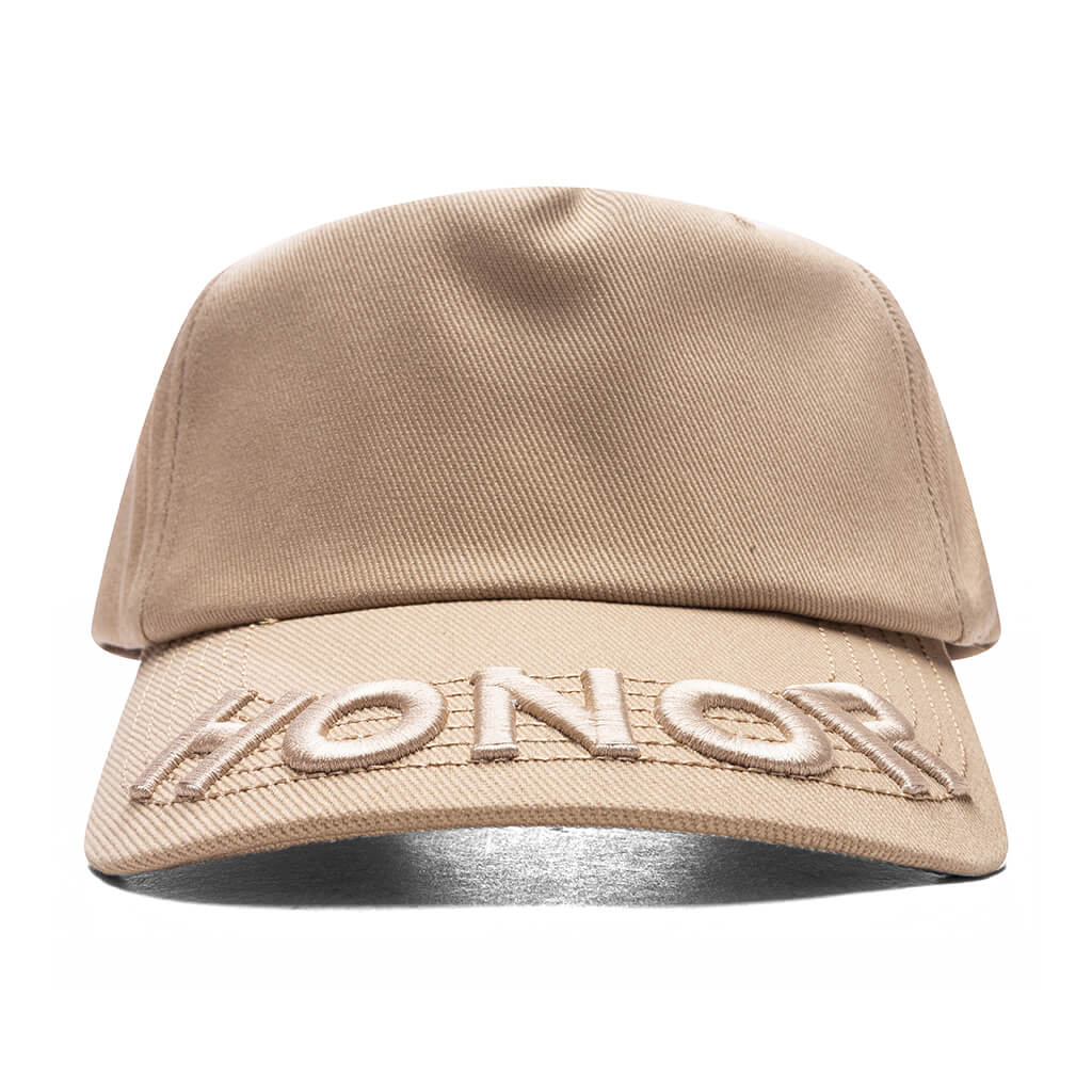 Logo Trucker Cap Tan