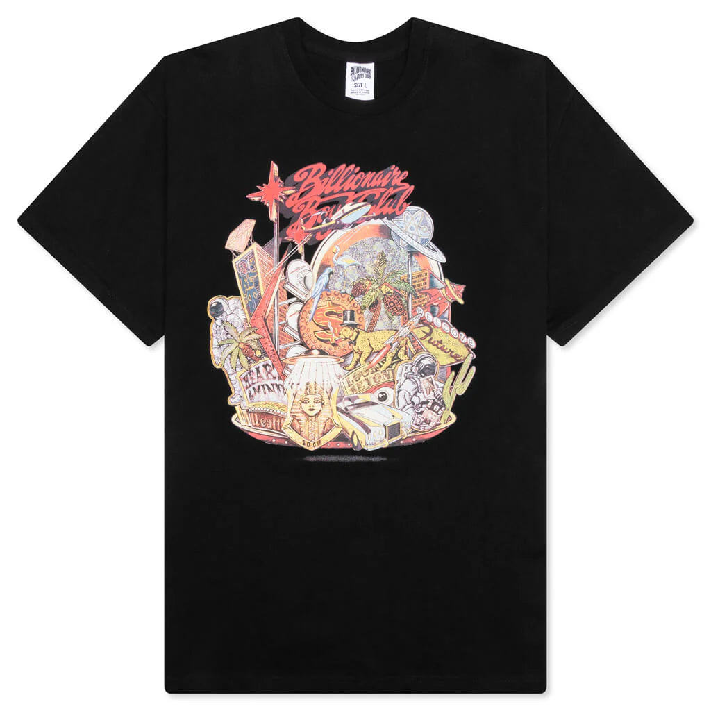 BB Floating City S S Tee Black