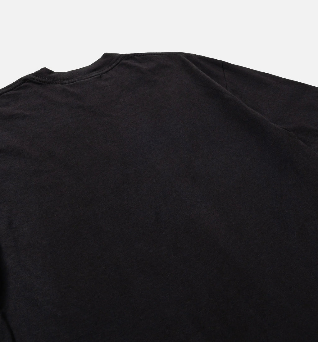 Hill Mens Short Sleeve Shirt Black
