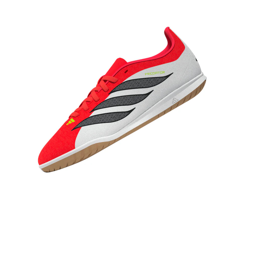 adidas Predator Club Sala IN Indoor Youth Soccer Shoes Red Black White
