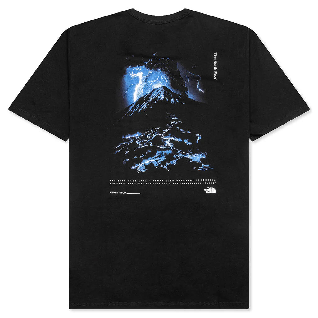 S S Lava Tee TNF Black Lava