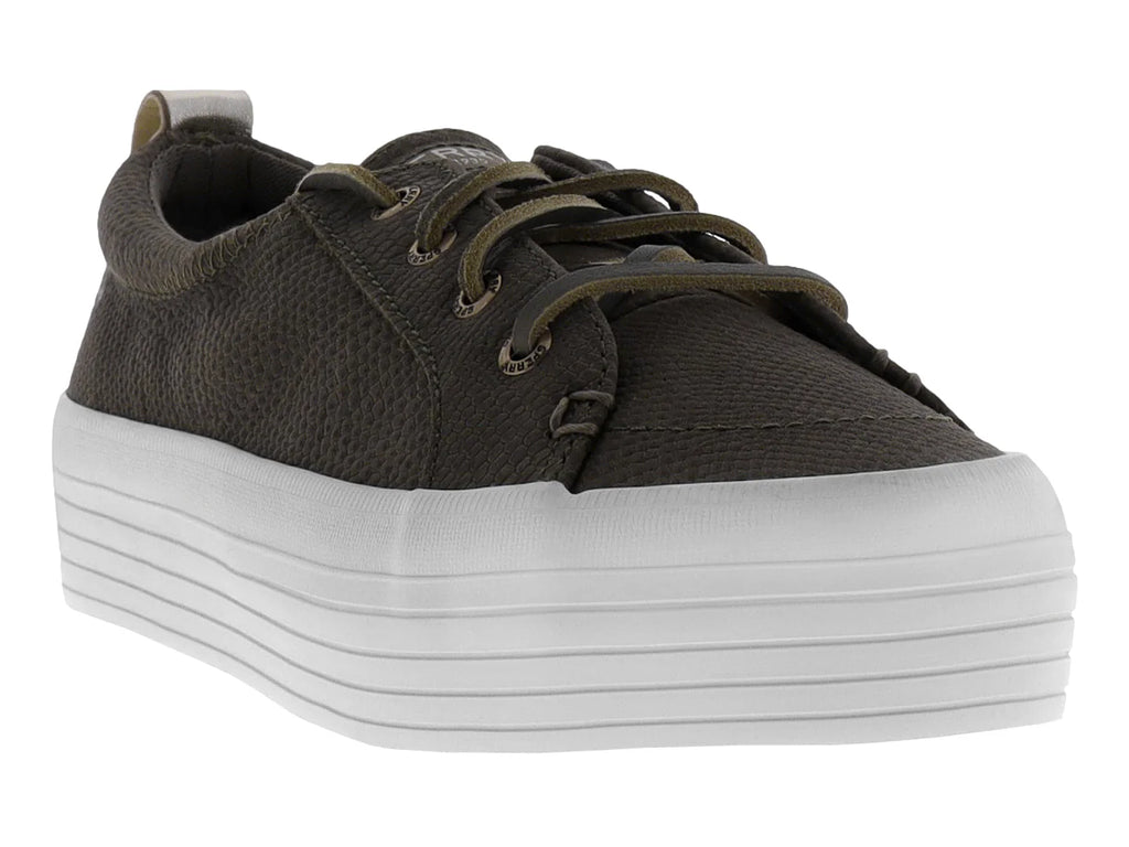 Tenis Sperry Verde Plataforma para Mujer