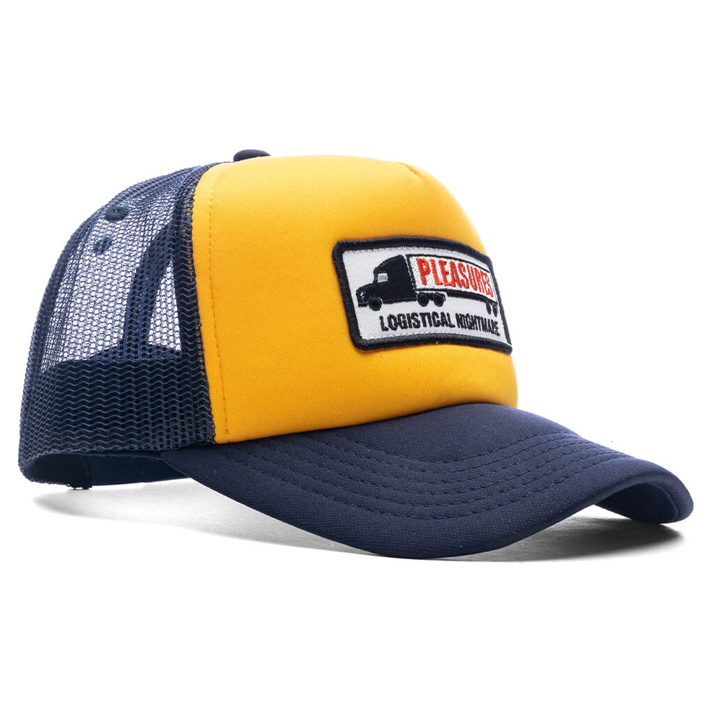 Nightmare Trucker Navy Yellow