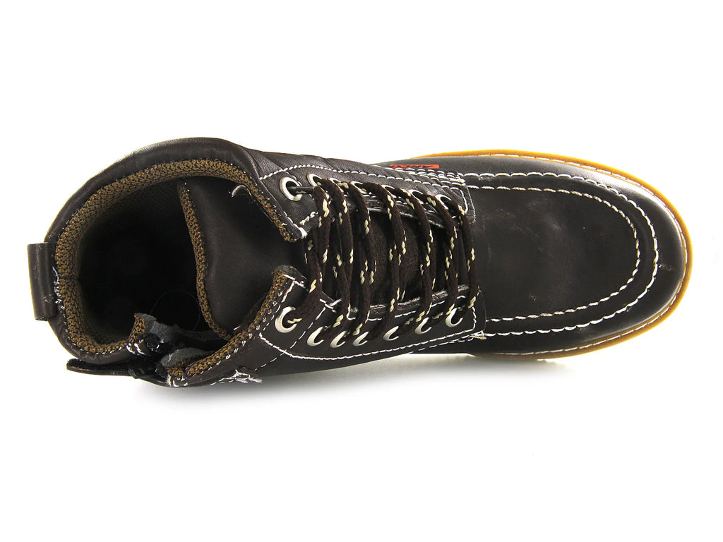 Botas El Arco Boots de Cuero Napa Color Café para Hombre