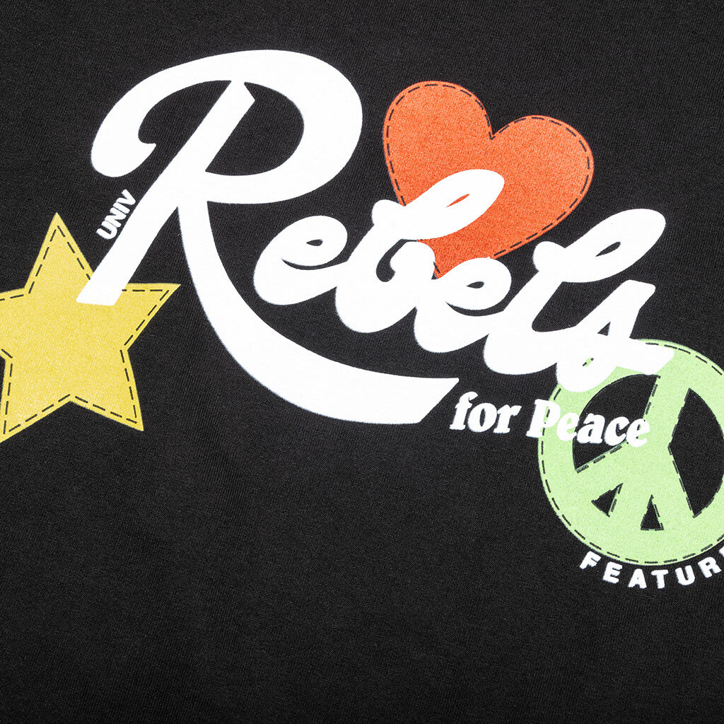 Feature x UNLV Rebel For Peace Tee Black