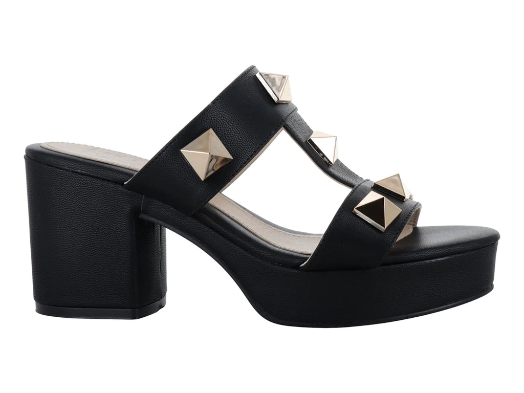 Zapatillas Luna Rosa Negro para Mujer