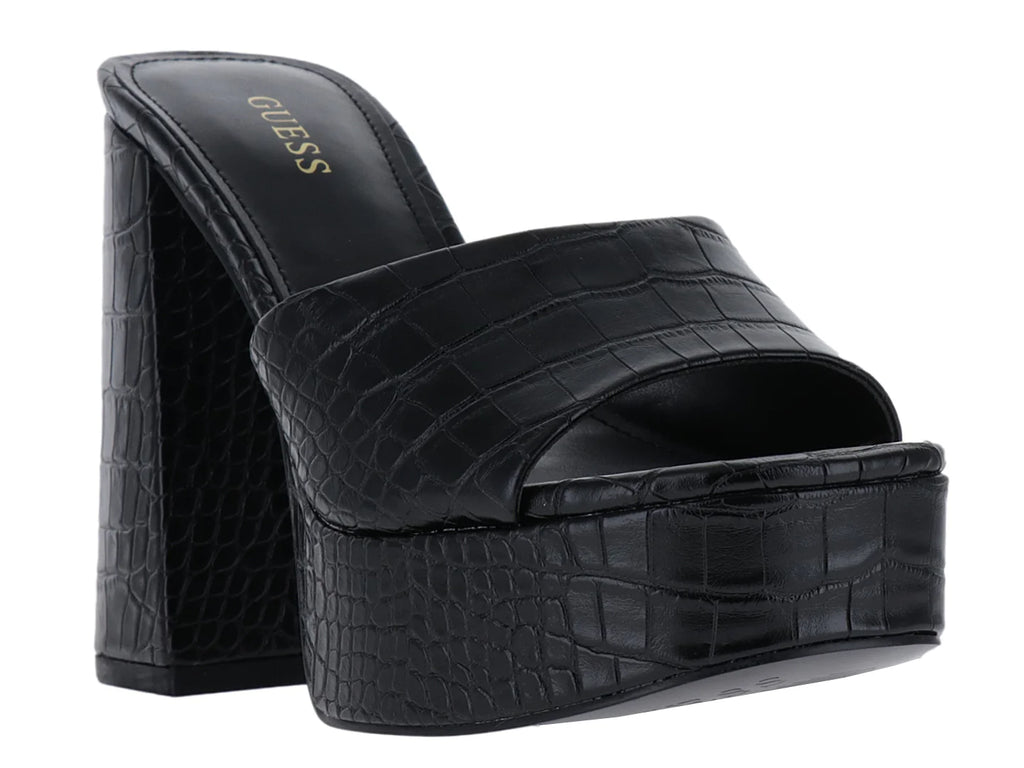 Sandalias Guess Negro para Mujer