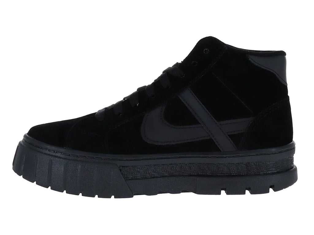 Tenis Panam Negros Plataforma para Mujer
