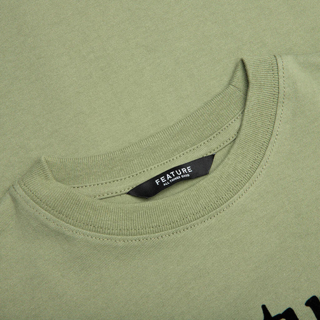 Kids Academy L S T Shirt Oil Green