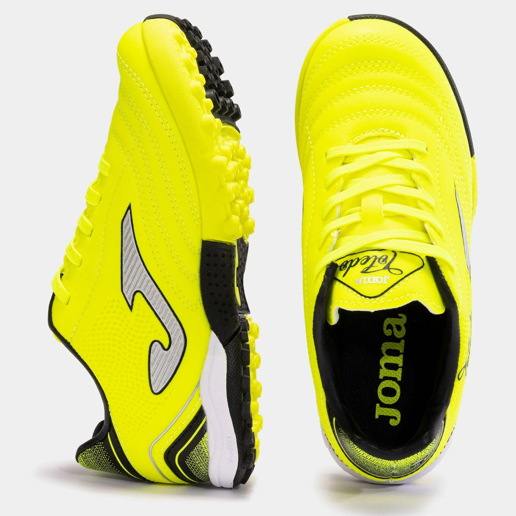 Joma Toledo JR 2309 TF Turf Youth Soccer Cleats Lemon Fluo