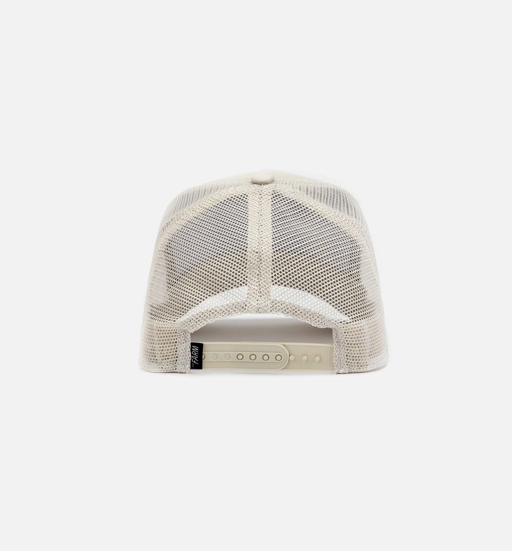 So High Trucker Mens Hat Khaki