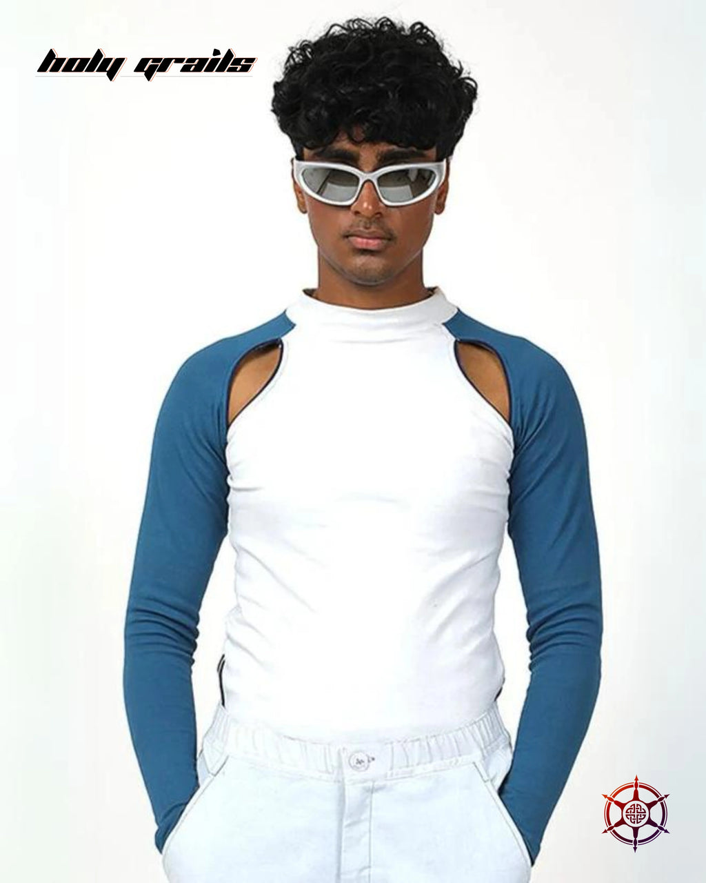 Arctic Wave Keyhole Top HG x Duskin