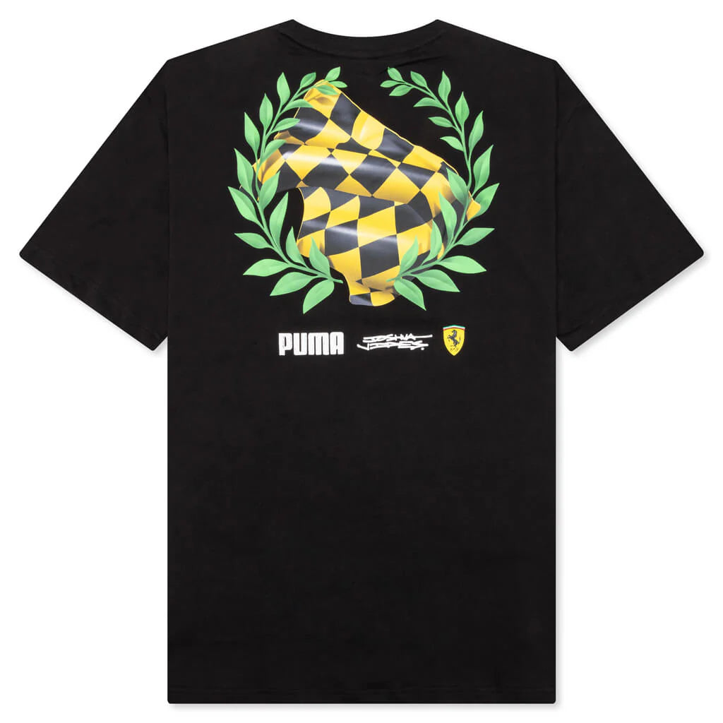Puma x Joshua Vides Ferrari Tee Black